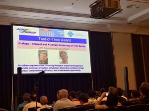 receiving the test of time award