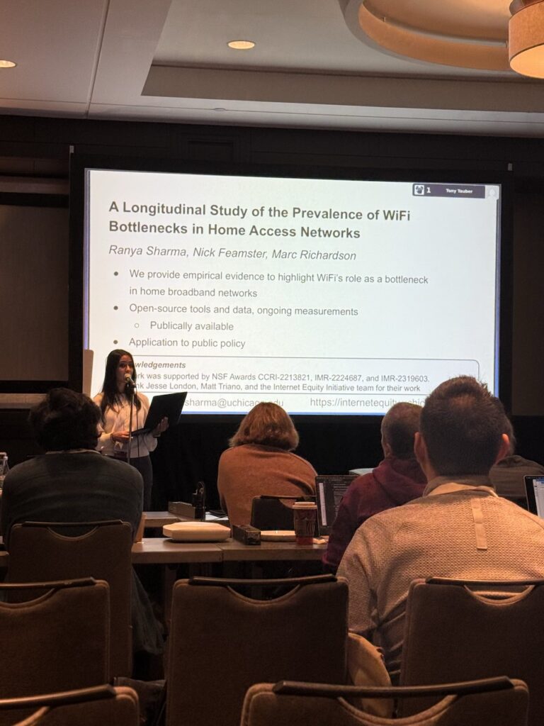 Tanya giving presentation