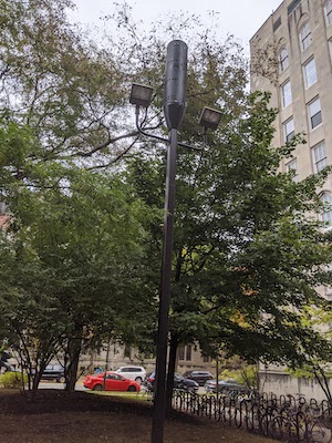 LAA stations like this one on the UChicago campus allow cellular providers to access the same shared spectrum bands used for Wi-Fi.