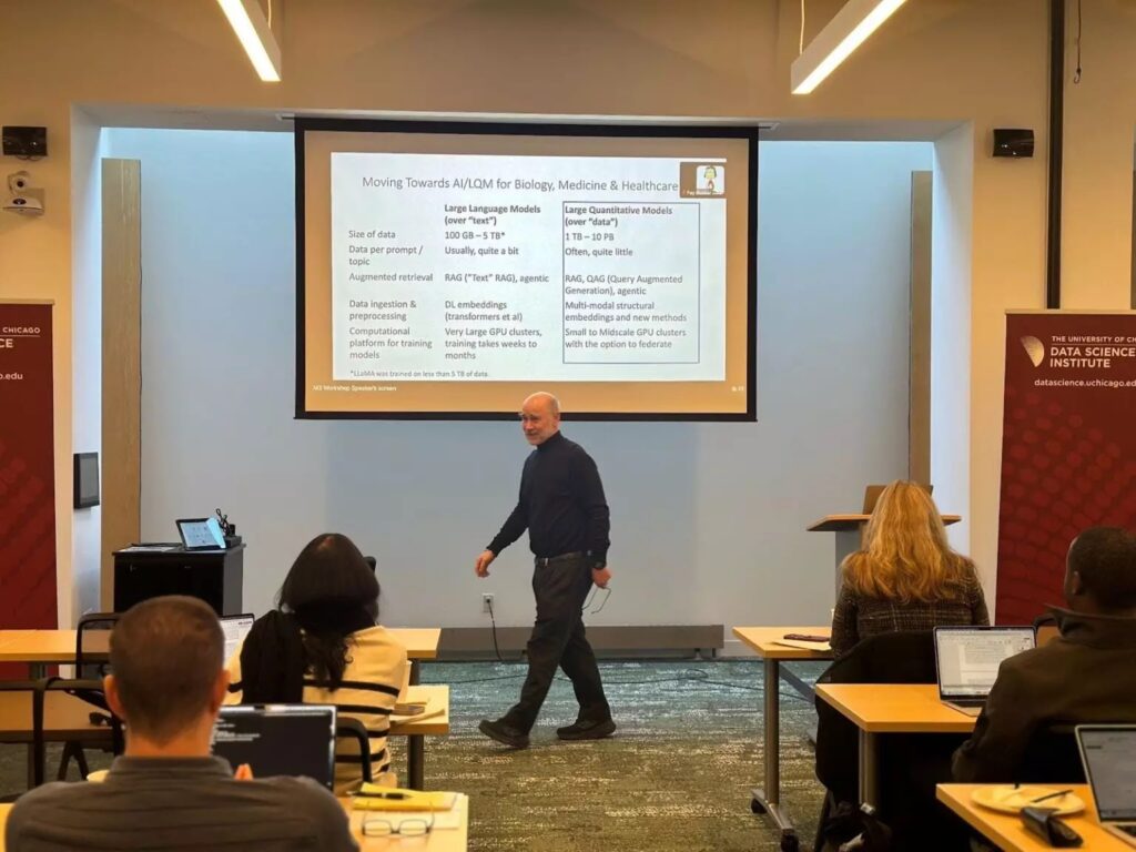 Robert Grossman presenting