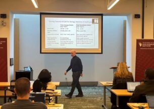 Robert Grossman presenting